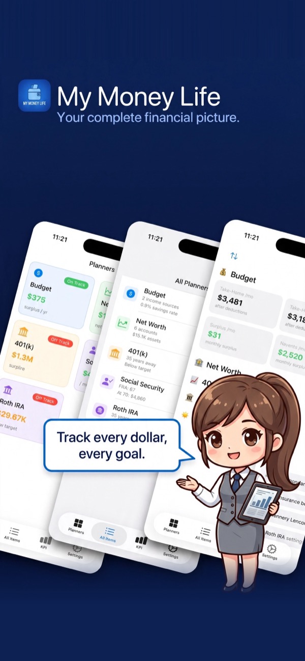 My Money Life — Your complete financial picture